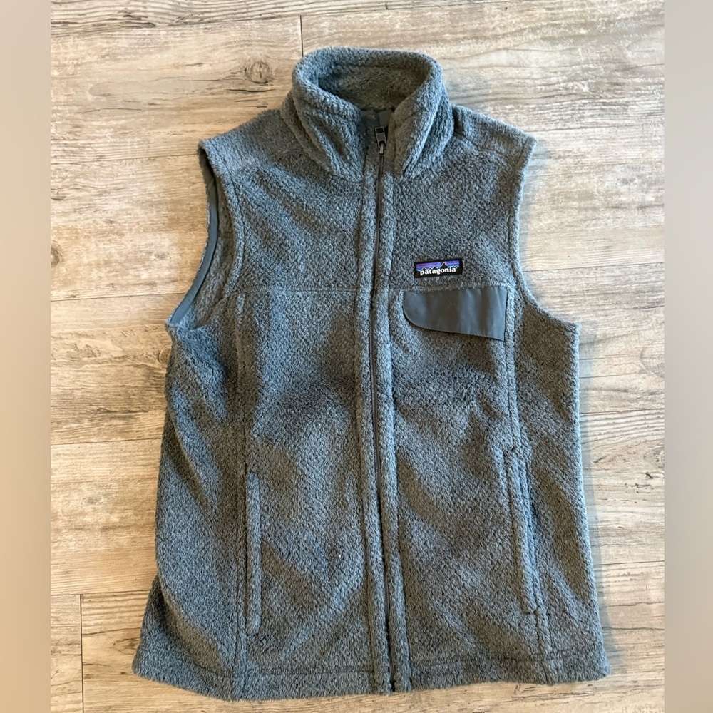 Patagonia Women’s Re-Tool Fleece Vest – Gray – Size Small